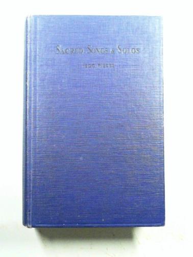 SANKEY, Ira D. - Sacred songs and solos: twelve hundred pieces