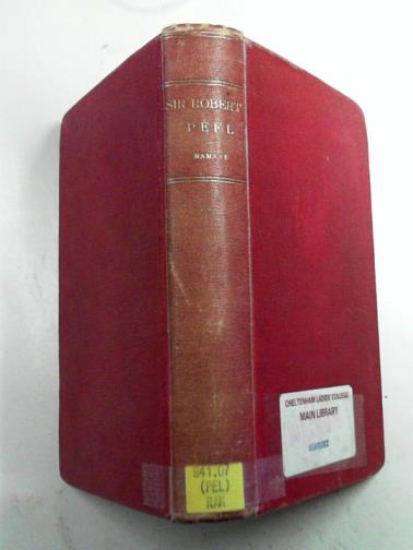 RAMSAY, A.A.W. - Sir Robert Peel
