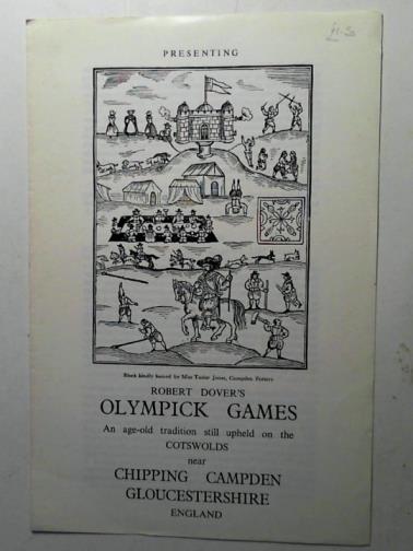 Robert Dover's Games Society - Robert Dover's Olympick Games: an age-old tradition still upheld on the Cotswolds near Chipping Campden, Gloucestershire, England