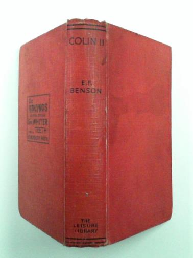 BENSON, E.F - Colin II