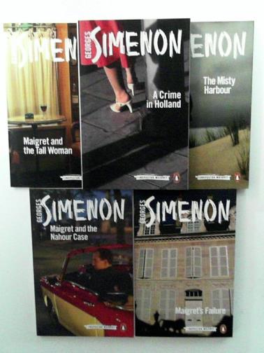 SIMENON, Georges - 5 Maigret titles (The Misty Harbour; A Crime in Holland; Maigret and the Tall Woman; Maigret's Failure; Maigret and the Nahour Case)