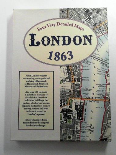 STANFORD, Edward - Stanford's library Maps of London and its suburbs (1863)