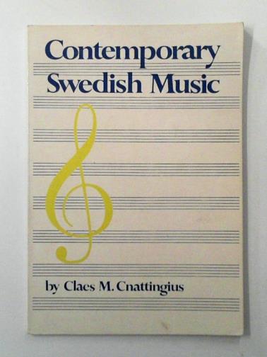 CNATTINGIUS, Claes M - Contemporary Swedish music