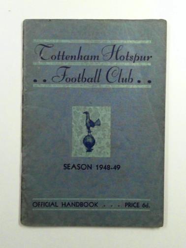  - Tottenham Hotspur Football Club Official Handbook Season 1948-49