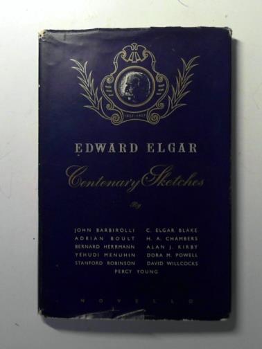 CHAMBERS, H. A. (editor) - Edward Elgar centenary sketches