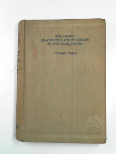 KNOX, Cleone - The diary of a young lady of fashion