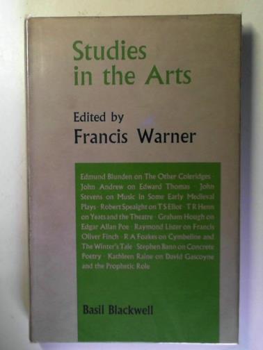WARNER, Francis (editor) - Proceedings of the St Peter's College Literary Society: Studies in the Arts