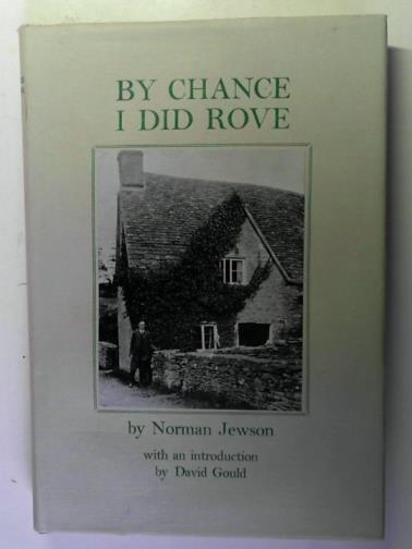 JEWSON, Norman - By Chance I Did Rove