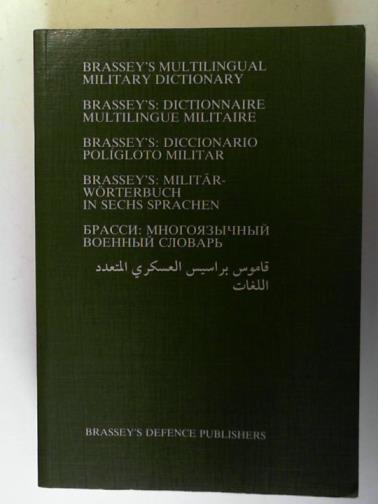 STANHOPE, Henry - Brassey's multilingual military dictionary